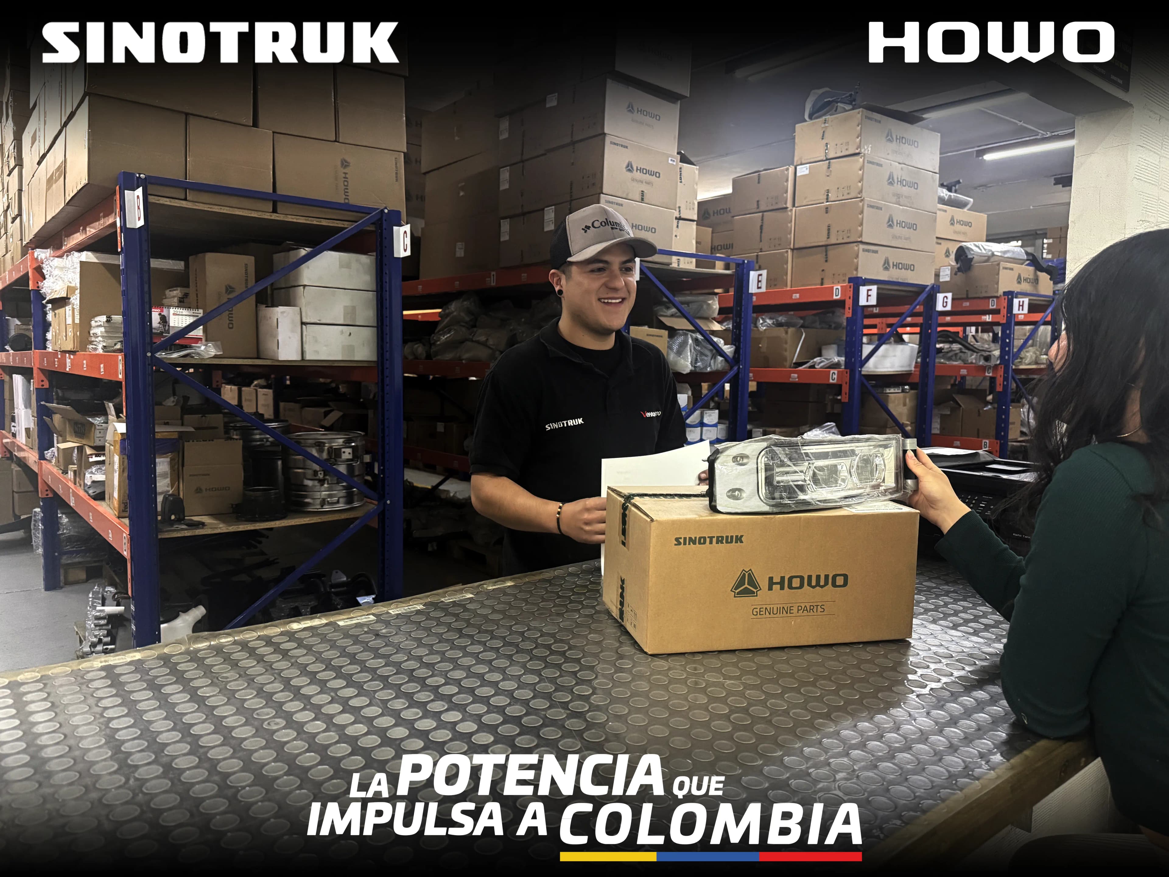 Repuestos originales Sinotruk Howo para camiones y tractocamiones